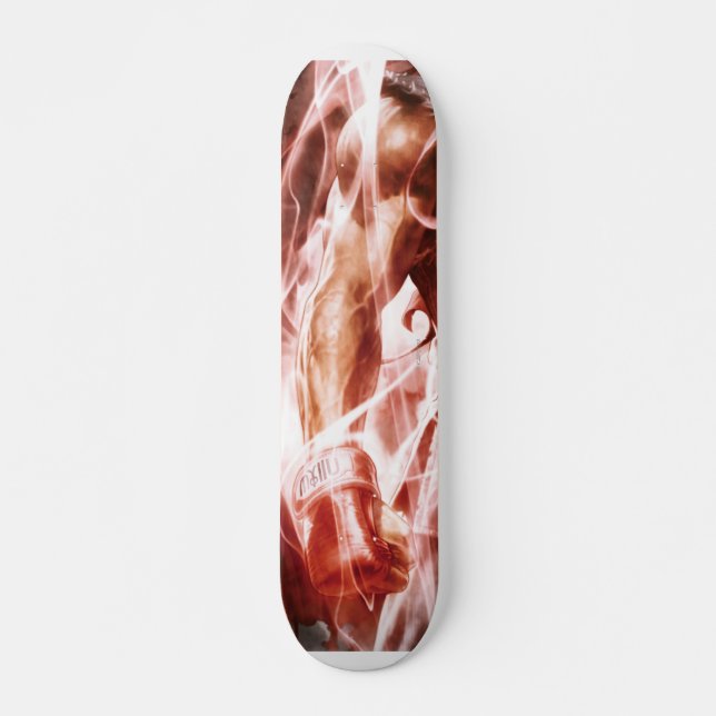 Skateboard Bras droit rougeoyant de Ryu (Devant)