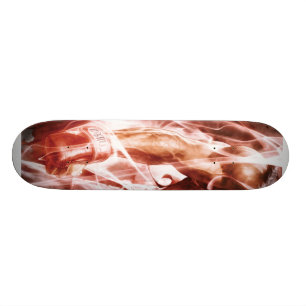Skateboard Bras droit rougeoyant de Ryu
