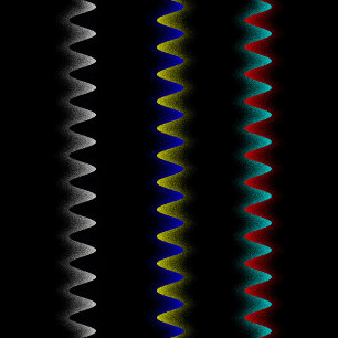 Skateboard Bright Gradient Threads