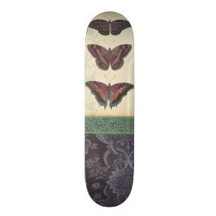 Skateboard Brocard décoratif de papillon par le studio de