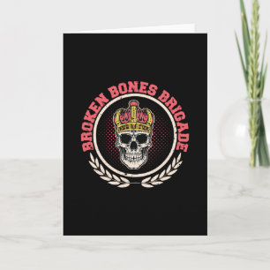 Skateboard Broken Bones 1  Card