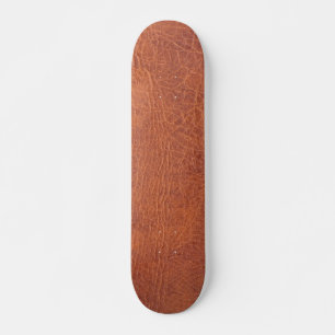 Skateboard Brown leather