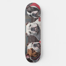 Bulldogs jouant au poker