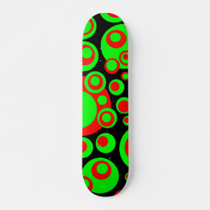 Skateboard Bulles Abstraites 04