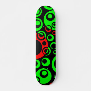 Skateboard Bulles Abstraites 04 - V2