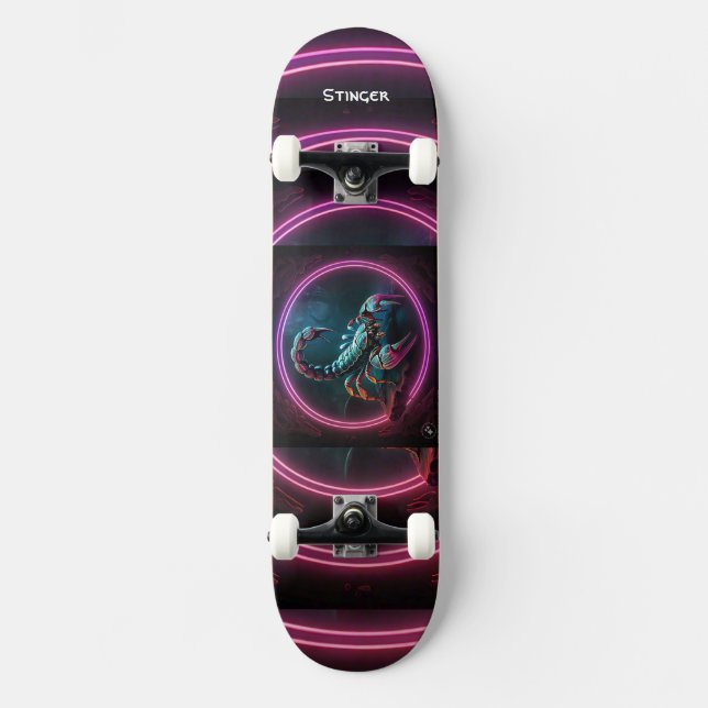 Skateboard By James Michael Miller 3/25/2024 (Front)