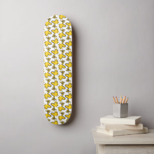 Skateboard cacahuètes   Motif Woodstock