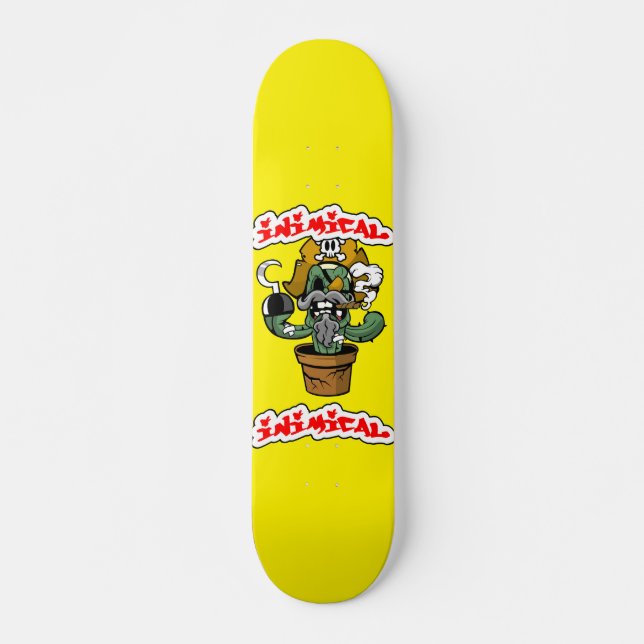 Skateboard Cactus de pirates (Devant)
