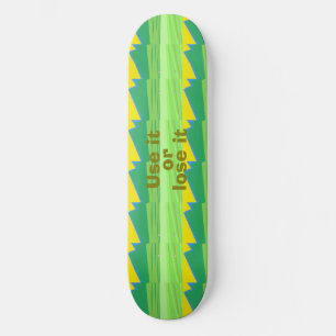 Skateboard Cadeau de Noël à utiliser ou à perdre