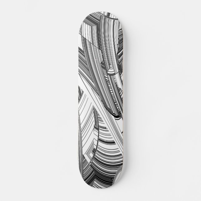 Skateboard Calamité Storm Centre Art Moderne (Recto)