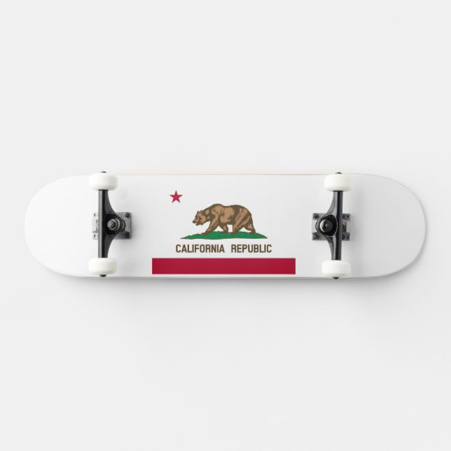 Skateboard Californie Cali Republic Bear Flag, États-Unis Ska (Horz)