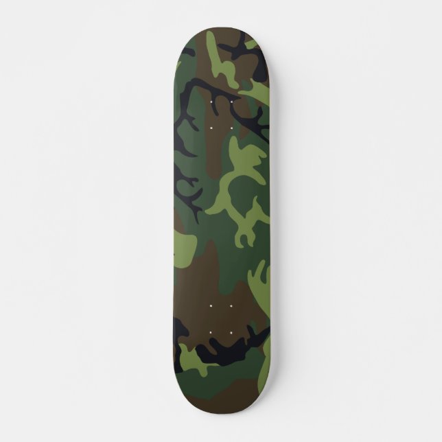 Skateboard Camion militaire de Green Forest (Devant)