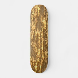 Skateboard Camo écorce d'or
