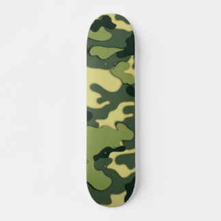 Skateboard Camo vert / Ski