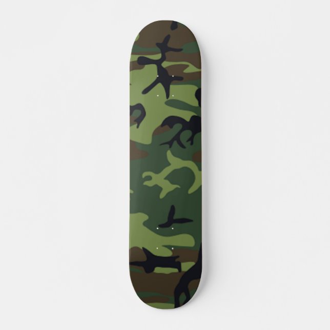 Skateboard Camouflage (Devant)
