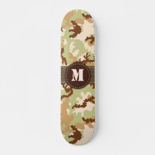 Skateboard Camouflage du désert