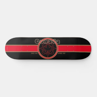 Skateboard Canada Depuis 1867 (Noir)