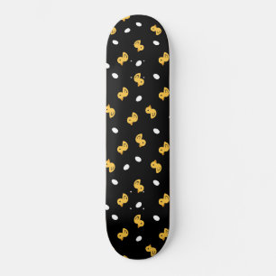 Skateboard Canard jaune motif
