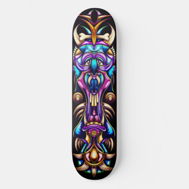 Skateboard Canibal Psychedelic (Front)