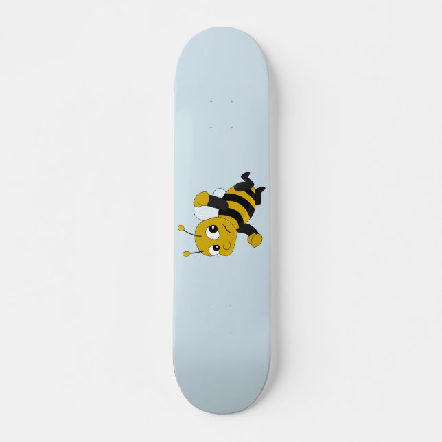 Skateboard Caricature d'abeille (Devant)