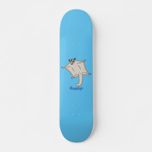 Skateboard Caricature de planeur de sucre volant mignon