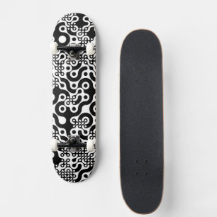Skateboard Carreaux de Truchet Tripants Groovy