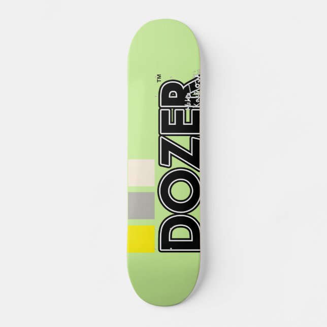 Skateboard Carrés de Dozer™ Karlnoski (Recto)
