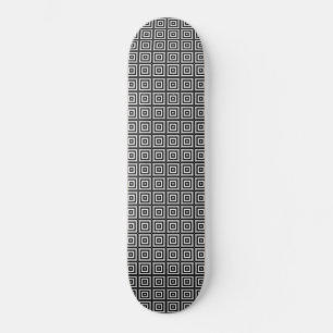 Skateboard Carrés Echo noirs