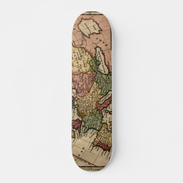 Skateboard Carte 1721 de l'Europe (Devant)