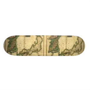 Skateboard Carte 1815 de la Corée et du Japon