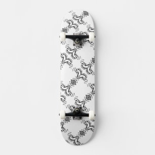 Skateboard Carte de montage HAMbWG pour homme en miroir blanc