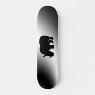 Skateboard Carte de patinage de Rhino-Noir