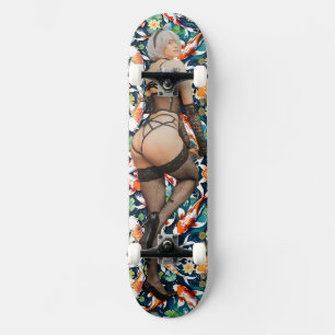 Skateboard Carte demi-ange66 koi