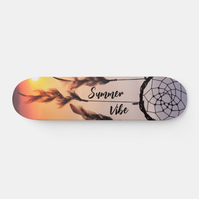 Skateboard Carte orange (Horz)