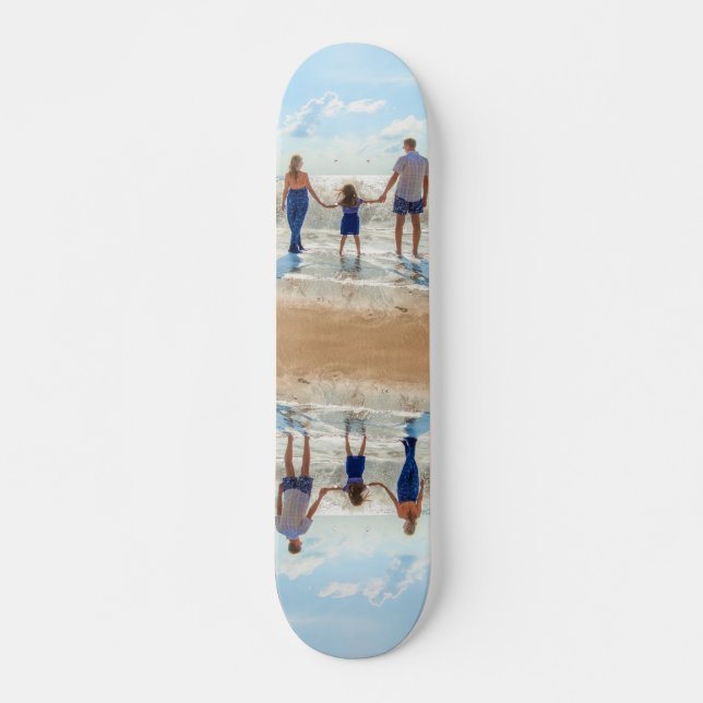 Skateboard Carte photo personnalisée Patinage photo Vos photo (Devant)
