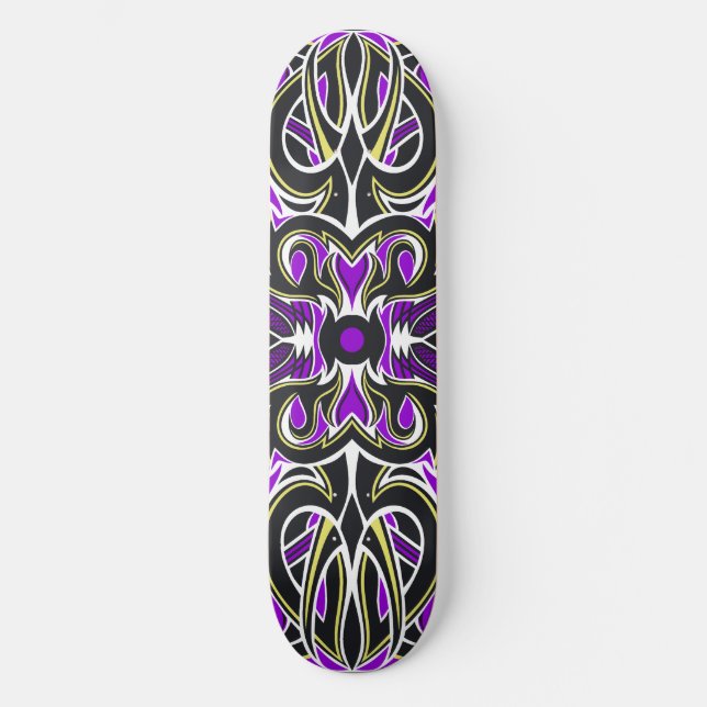 Skateboard Carte Spoils Back (violet) (Recto)