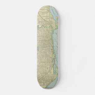 Skateboard Carte vintage de Toronto (1901)
