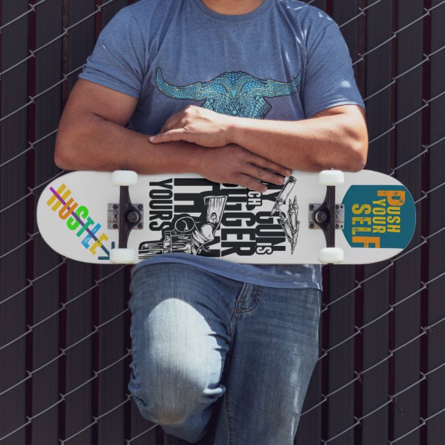 Skateboard Cartes de travail personnalisées (Extérieur 3)