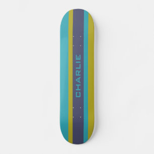 Skateboard Carton monogramme personnalisé Motif