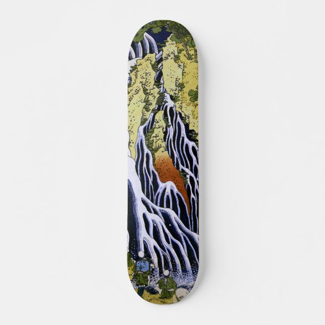 Skateboard Cascade de Kirifuri Hokusai Art japonais (Devant)