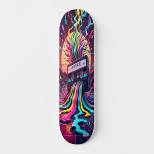 Skateboard Cassette Meltdown - Retro Vibes Edition 1