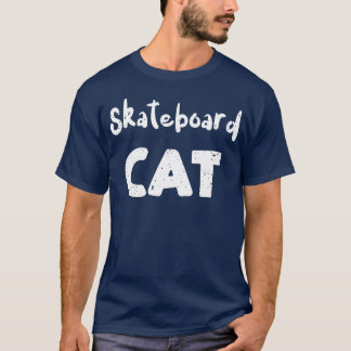 Skateboard Cat Cats T-Shirt