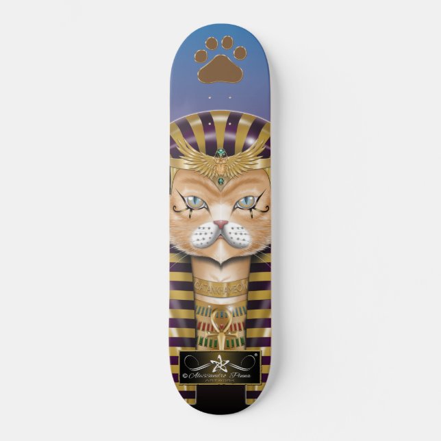 Skateboard CATankhaMEOW (Recto)