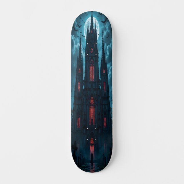 Skateboard Cathédrale hantée Edition 4 (Recto)