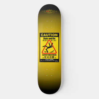 Skateboard Caution