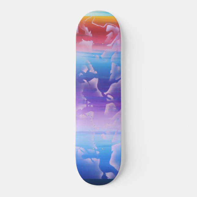 Skateboard Cavaliers de fantôme (Recto)