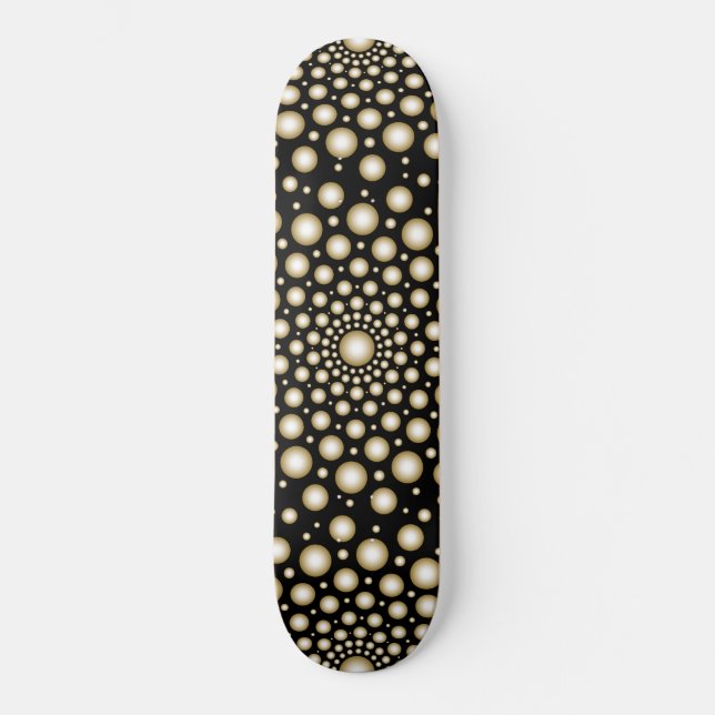 Skateboard Cercles Mandala (Recto)
