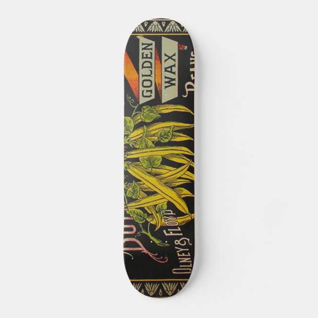 Skateboard Chaîne Étiquette de haricot Vegetable Pays (Recto)