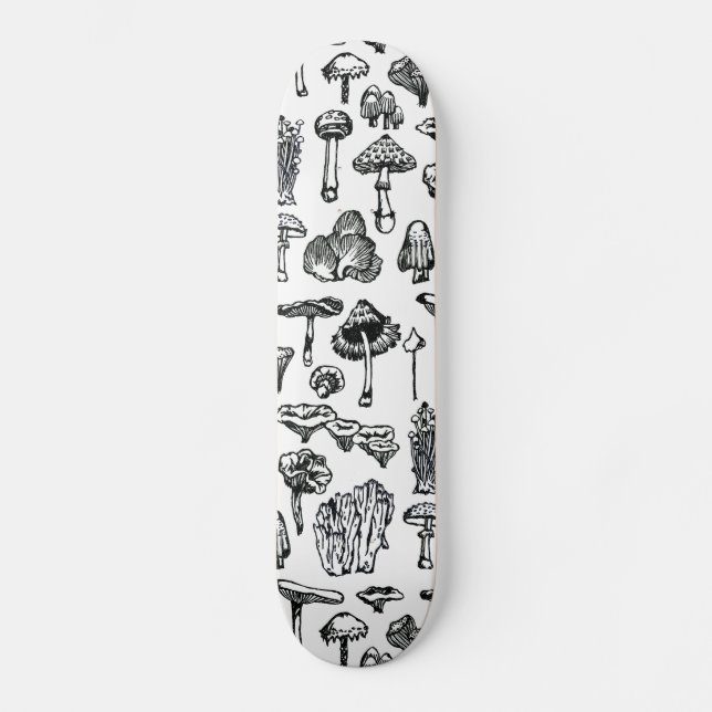 Skateboard Champignons (Recto)