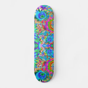Skateboard Champs de tournesol pour toujours -bleu